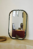 Swedish Modern Green painted Wall Mirror