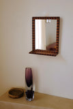 Small Vintage Scandinavian Wall Mirror