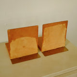 1930s Swedish Metal and Wooden Bookends