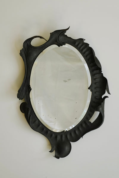 from Sweden＊Vintage mirror・* Early 20th Century Swedish Wrought Iron Wall Mirror – Studio Nordic