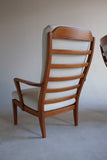 Pair of Mabulator High Back chairs by Carl Malmsten