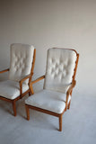 Pair of Mabulator High Back chairs by Carl Malmsten