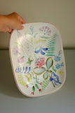 Large Faience Ceramic Decorative Plate by Stig Lindberg