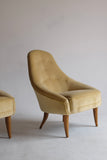 Pair of Lilla Eva Lounge Chairs by Kerstin Hörlin-Holmquist