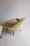 Pair of Lilla Eva Lounge Chairs by Kerstin Hörlin-Holmquist