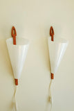Pair of 1960s Wall lamps by Hans-Agne Jakobsson