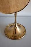 1960s Brass Table Mirror by Bergboms