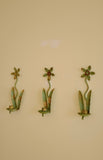 Set of 3 Swedish Modern Wall Candle Holders