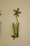 Set of 3 Swedish Modern Wall Candle Holders