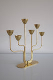 Brass  candleholder by Gunnar Ander