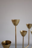 Brass  candleholder by Gunnar Ander