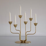 Brass  candleholder by Gunnar Ander