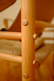 Leather and Canvas Sirocco chair by Arne Norell