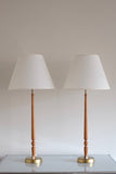 Pair of table lamps model 743 by Hans Bergström