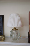 Glass table lamp by Börne Augustsson