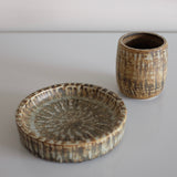 Set of Small Ceramic bowl and vase by Gunnar Nylund