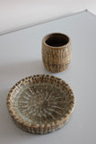 Set of Small Ceramic bowl and vase by Gunnar Nylund