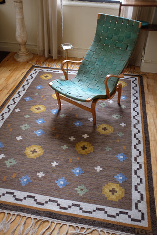 "Blomsteräng" Rug by designer Anna Greta Sjöqvist