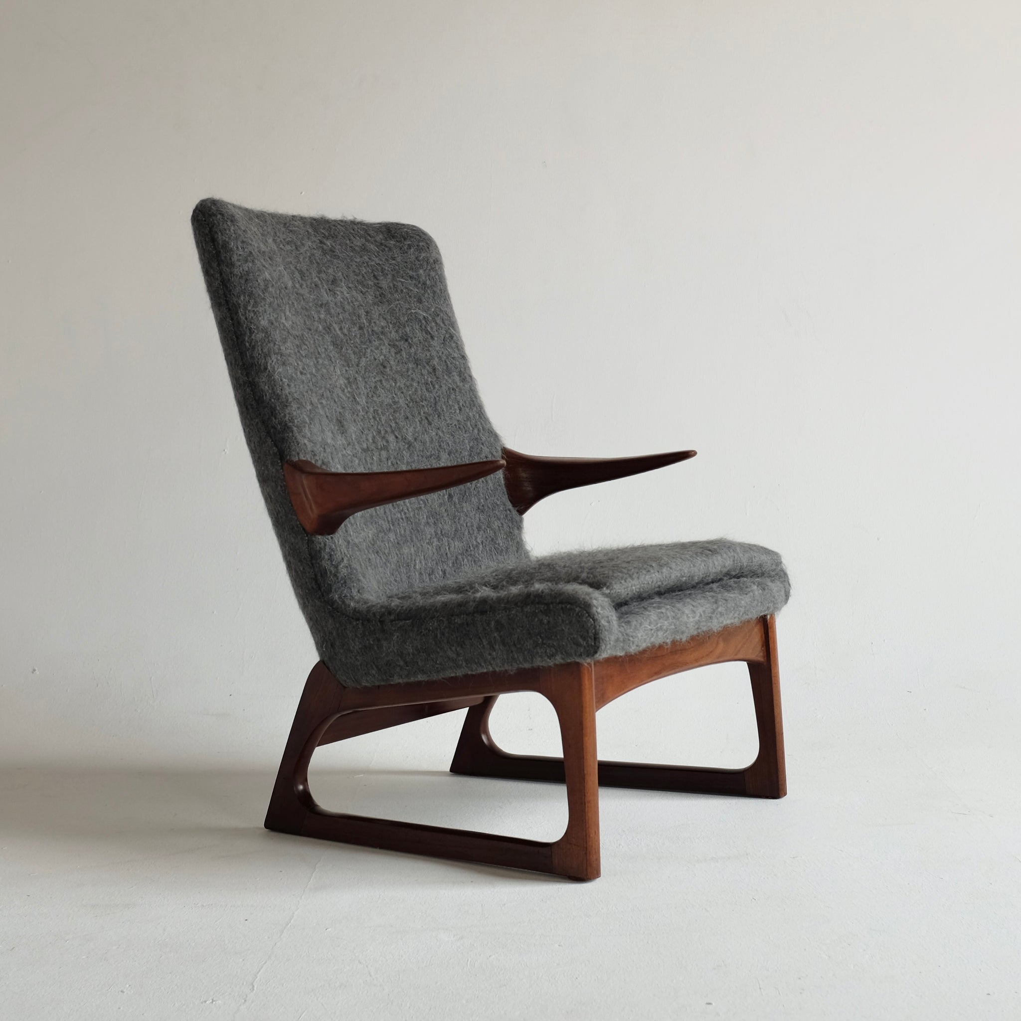 1960's Easy chair by Fredrik A. Kayser, Vatne Lenestolfabrik