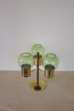 Brass Candleholder model L-67 by Hans-Agne Jakobsson