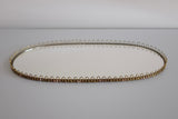 1950s Swedish Modern Brass Mirror tray