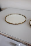Pair of Swedish Modern Brass Mirror tray
