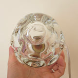 Glass table lamp by Börne Augustsson