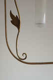 Scandinavian Modern Leaf Decorated Pendant