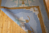 Vintage Swedish Flat weave rug by Ingegerd Silow
