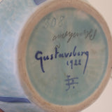 1922 Sgraffito Lamp by Josef Ekberg