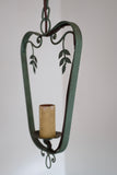 Leaf decorated Outdoor Pendant