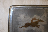 1930 Pewter and Brass tray by Ellen V Kajerdt
