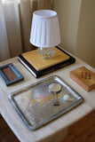 1930 Pewter and Brass tray by Ellen V Kajerdt