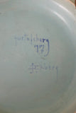 Sgraffito plate from 1917 by Josef Ekberg