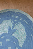 Sgraffito plate from 1917 by Josef Ekberg