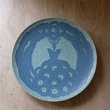 Sgraffito plate from 1917 by Josef Ekberg