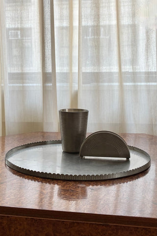 Large Vintage Rattan Mirror – Studio Nordic