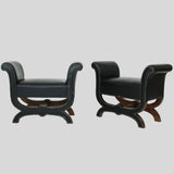 1930's Pair of tabourets