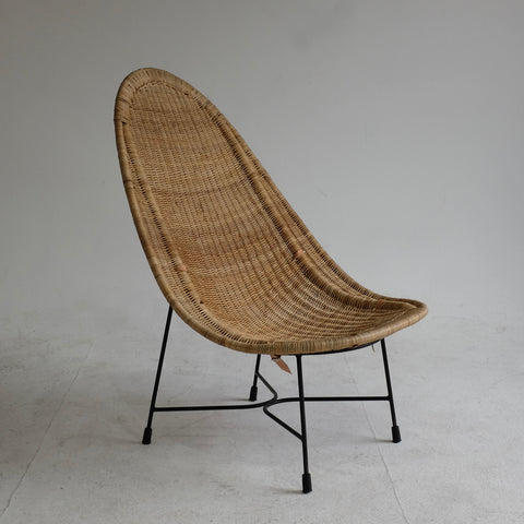 "Stora Kraal" Rattan Lounge chair by Kerstin Hörlin Holmquist