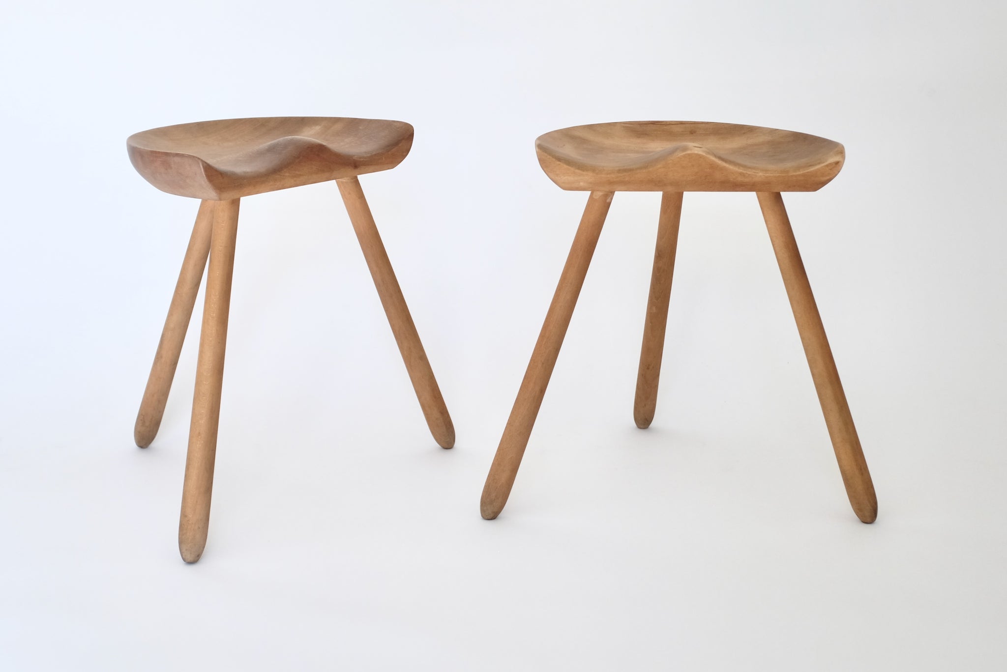 1940's Swedish Vintage Pair of Stools – Studio Nordic