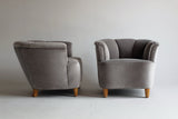 Pair of Swedish Modern Lounge chairs