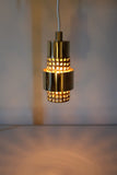 Brass Lamp Pendant by Pierre Forssell