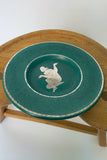 Argenta Stoneware Plate by Wilhelm Kåge