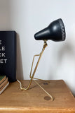 Metal and Brass Table lamp by Falkenbergs