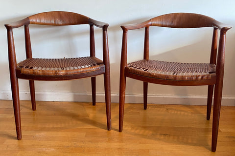 Pair of Chair Model JH501 by Hans J Wegner