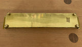 1950's Brass Candleholder by Ystad Tenn