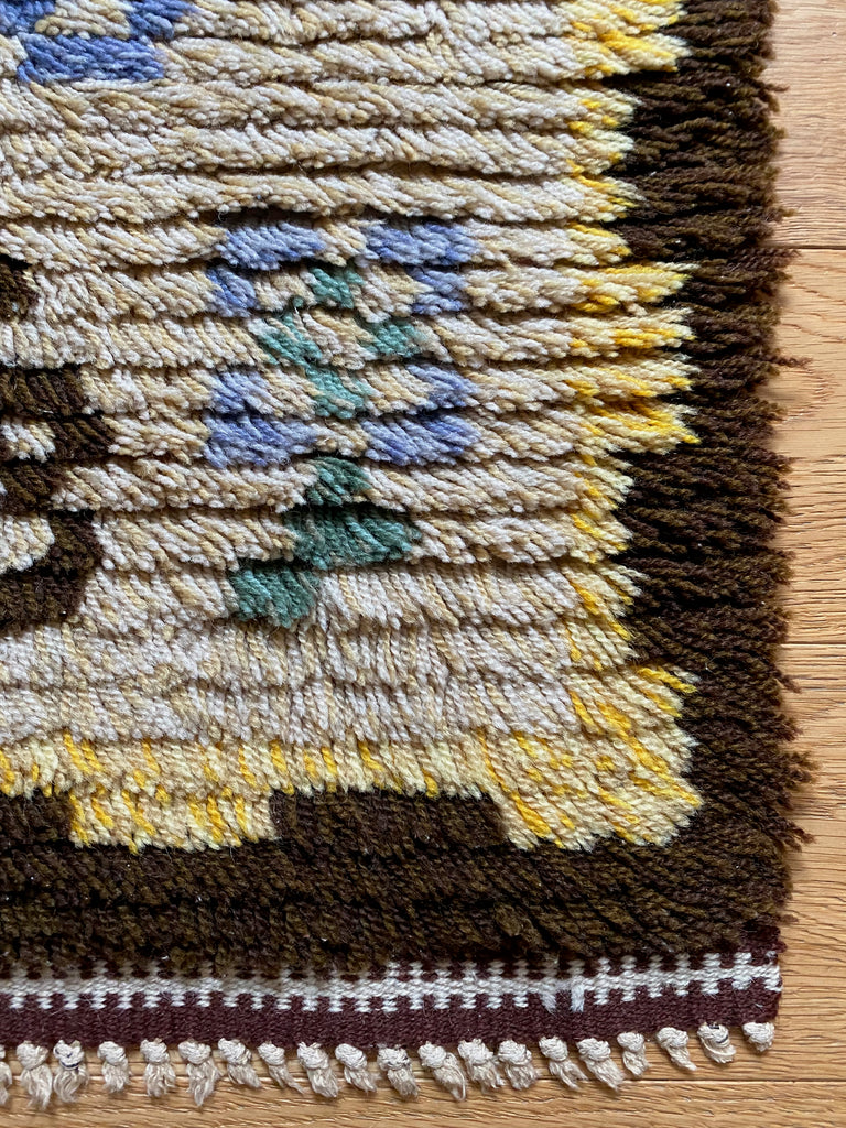 Vintage Swedish Rya Rug from 1938 – Studio Nordic