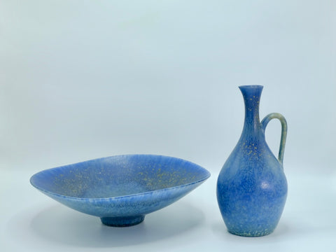 Ceramic Bowl and Vase by Carl Harry Stålhane